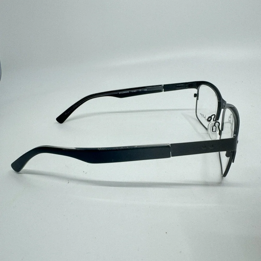 Randy Jackson‎ Signature C 021 Zyloware Black Eyeglasses Frames 54-17-140 H10195